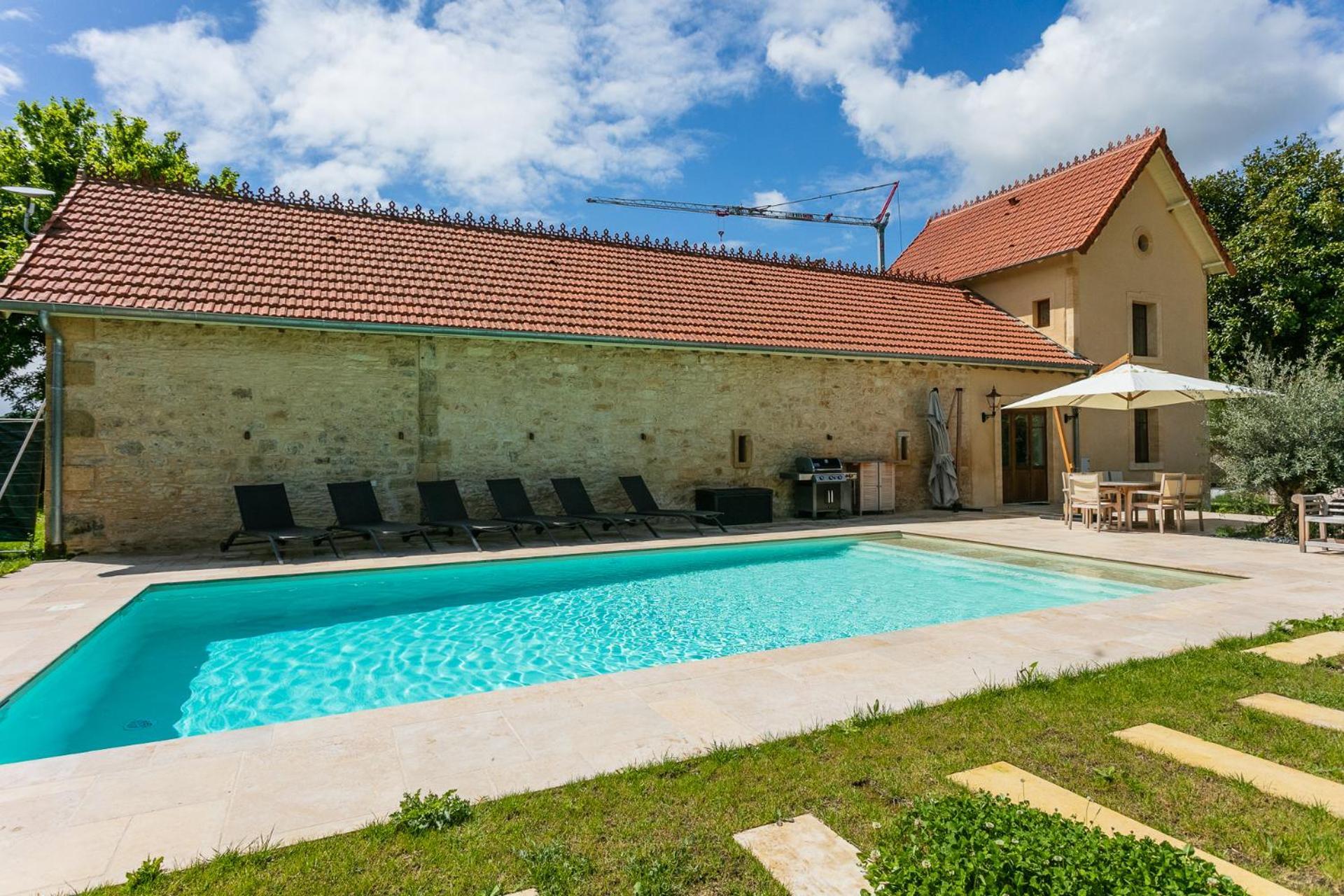 Guardian House Of Chateau Monteil With Heated Pool And Jacuzzi Villa Calviac-en-Perigord Exterior foto
