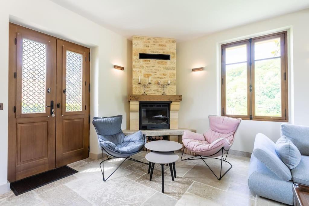Guardian House Of Chateau Monteil With Heated Pool And Jacuzzi Villa Calviac-en-Perigord Exterior foto