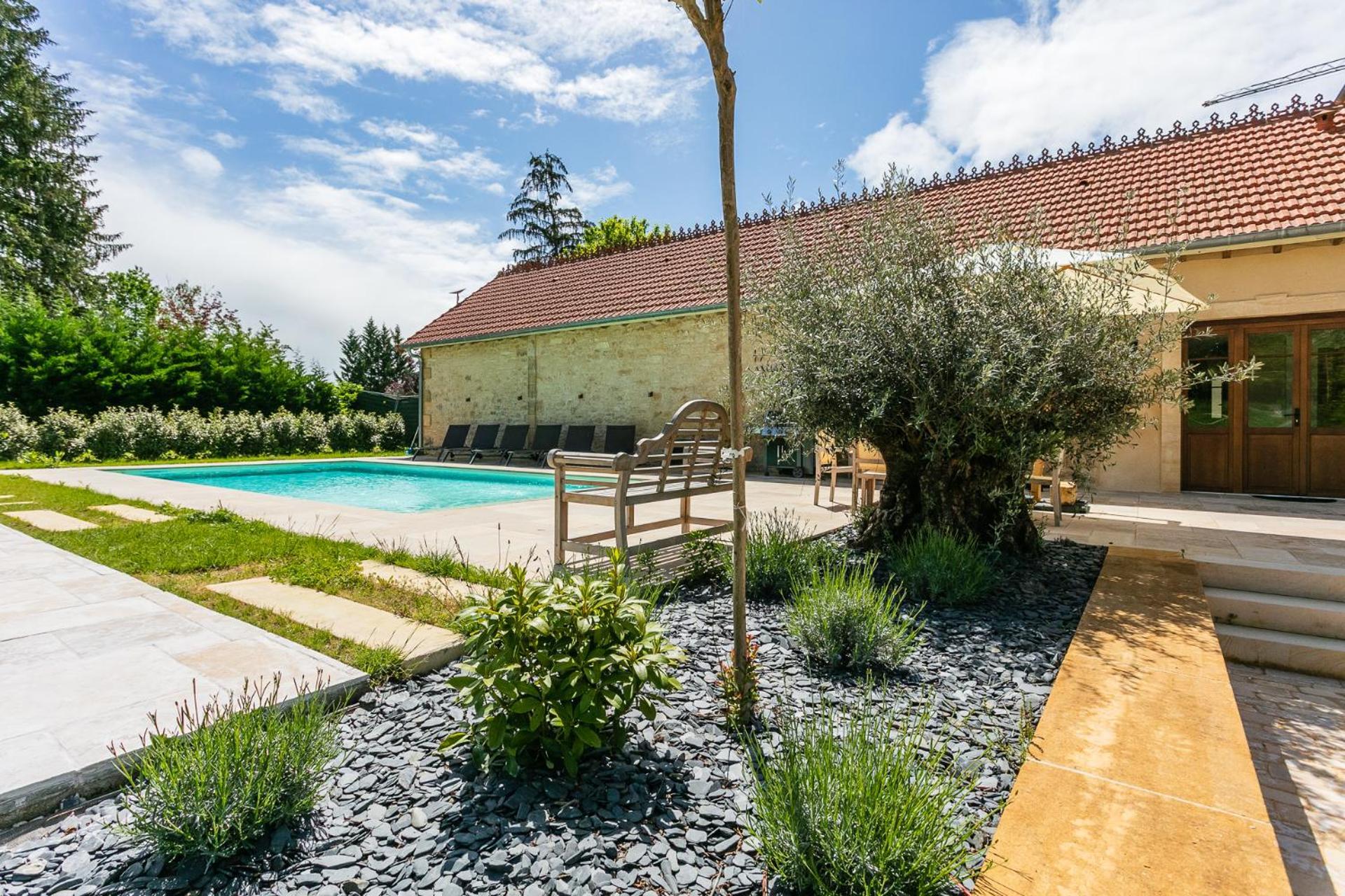 Guardian House Of Chateau Monteil With Heated Pool And Jacuzzi Villa Calviac-en-Perigord Exterior foto
